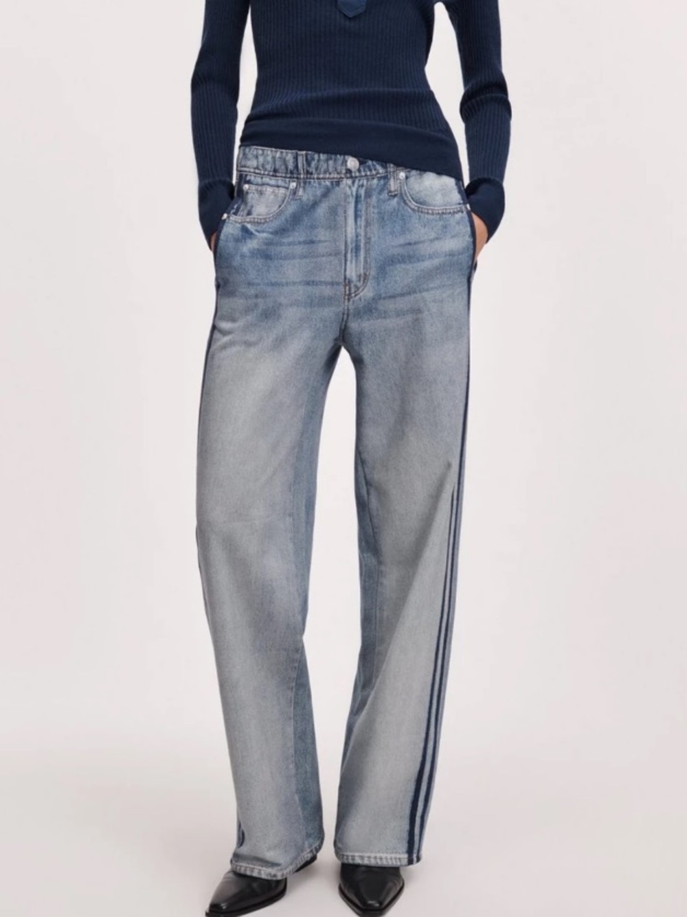 Rag & bone Miramar Wide Leg Track Pant - Picture 2 of 6